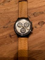 Swatch Chronograph mit beiden Lederband Vintage 90ziger Jahre Hessen - Bad Soden am Taunus Vorschau