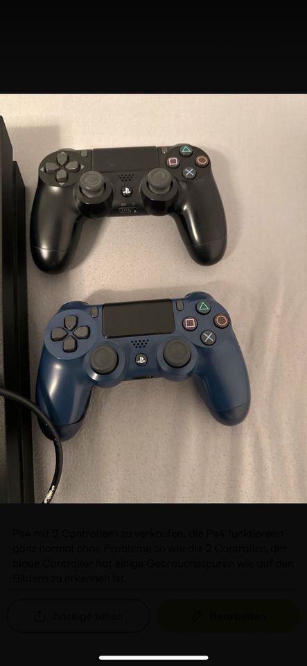 Ps4 mit 2 Controllern in Berlin