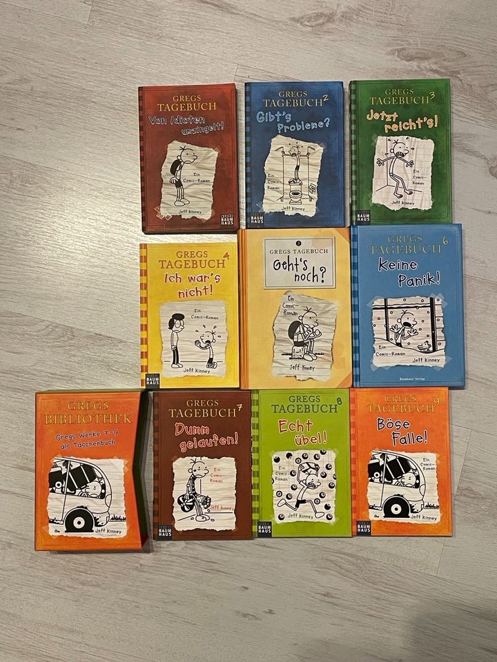 Greg’s Tagebuch Bücher Band 1-9 in Dortmund