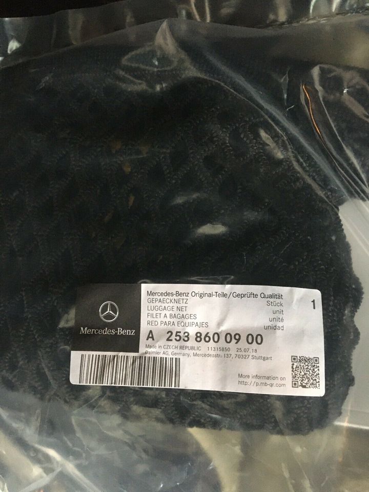 Original Mercedes Benz GLC Gepäcknetz-neu in Originalverpackung ! in Hamburg