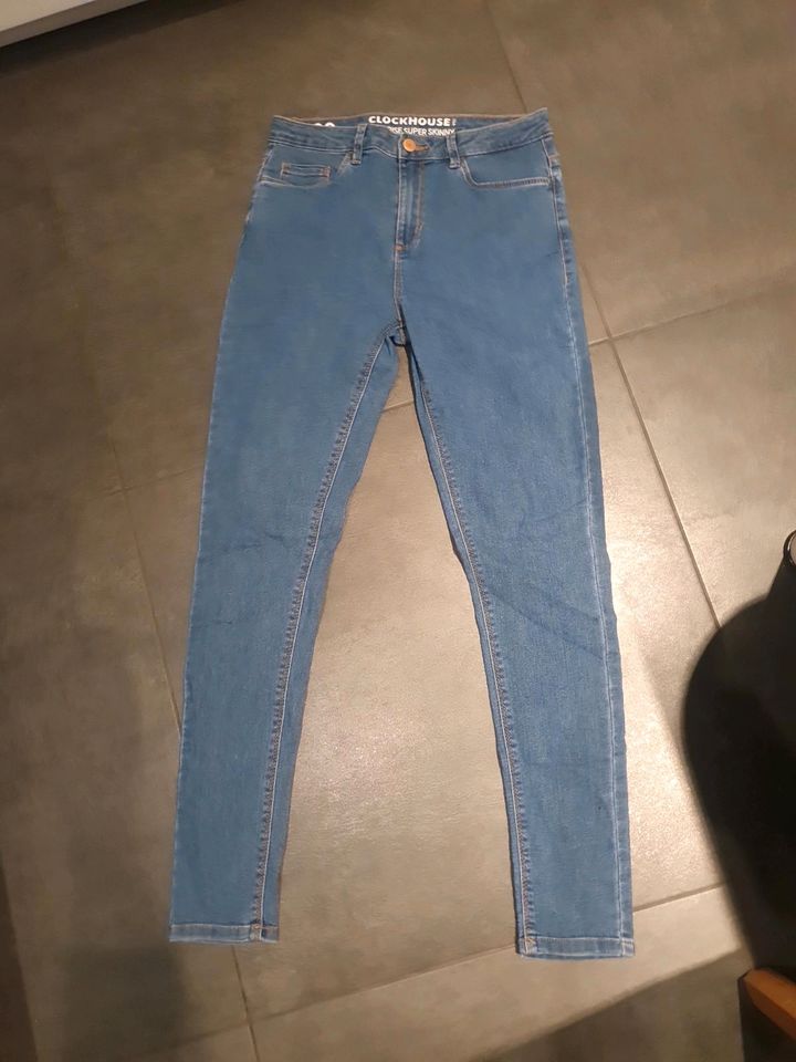 Jeans (38), Minikleid, Longbluse, Tunika Größe 164/170 in Bremerhaven