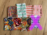 Stoff Jersey , Bunt, Stoffpaket Blumen Einhorn pink Nordrhein-Westfalen - Blankenheim Vorschau