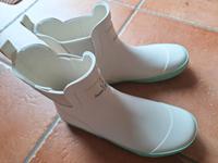 Gummistiefel Gr. 38 in weiß Niedersachsen - Geestland Vorschau