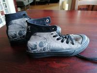 Knöchelturnschuhe, Chucks, hoher Sneaker aus Stoff wie neu Hamburg-Nord - Hamburg Ohlsdorf Vorschau