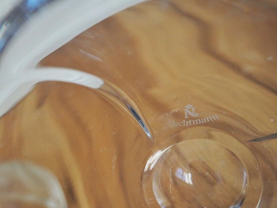 Original Nachtmann Venus Bleikristall Glas Schale mit Deckel in Sulingen
