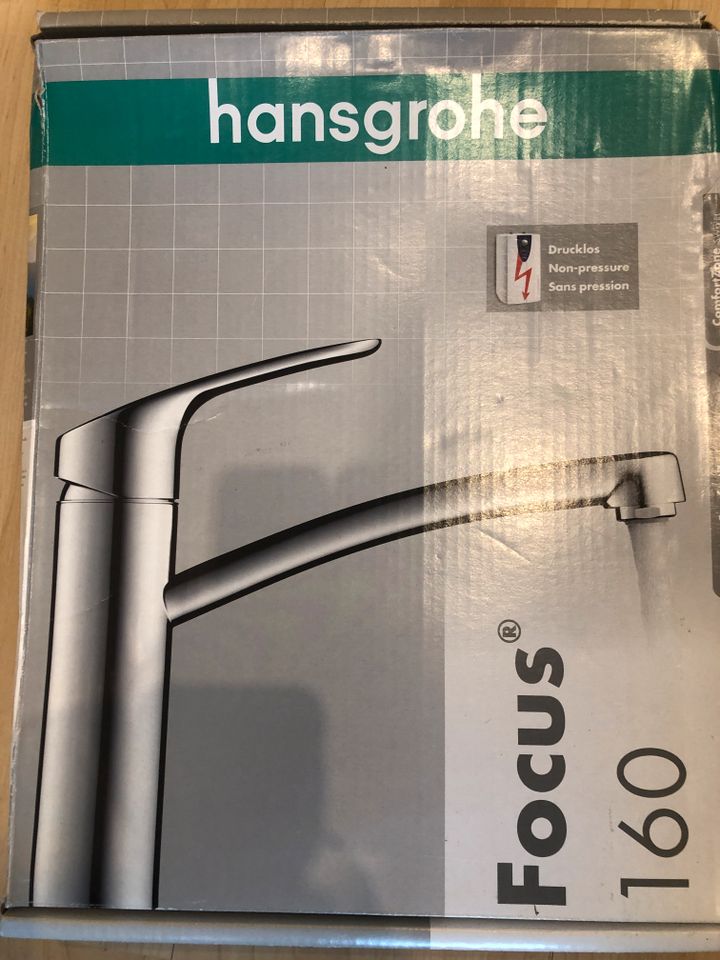 +Hansgrohe Einhebel-Küchenmischer Focus160 für Durchlauferhizer+ in Witten