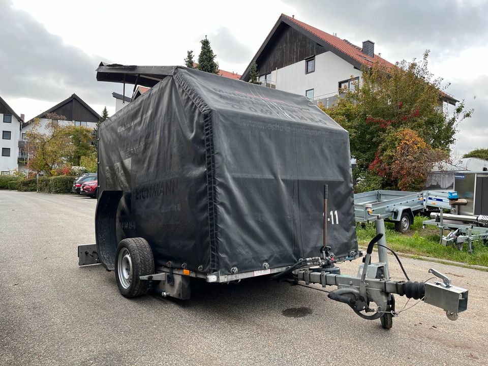 Mieten geschlossener Motorradanhänger PKW Anhänger in Nauheim