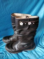 Gr. 33 Übergangs - Stiefel von Gabor Tex braun mit Blumen Niedersachsen - Oyten Vorschau