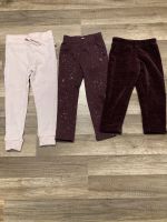 Kinderleggins Mädchen Gr 98 lila/rosa Jogger/ gefüttert, 3er Set Sachsen-Anhalt - Magdeburg Vorschau