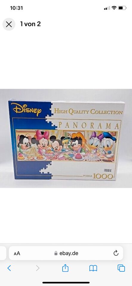 Disney Puzzle 1000 Teile Panorama in Ingolstadt