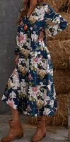 Gr. 36 Sommerkleid Blumenkleid lang Nordrhein-Westfalen - Bad Lippspringe Vorschau