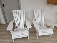 2 x Adirondack chair Gartenstuhl, weiß Hessen - Eppstein Vorschau
