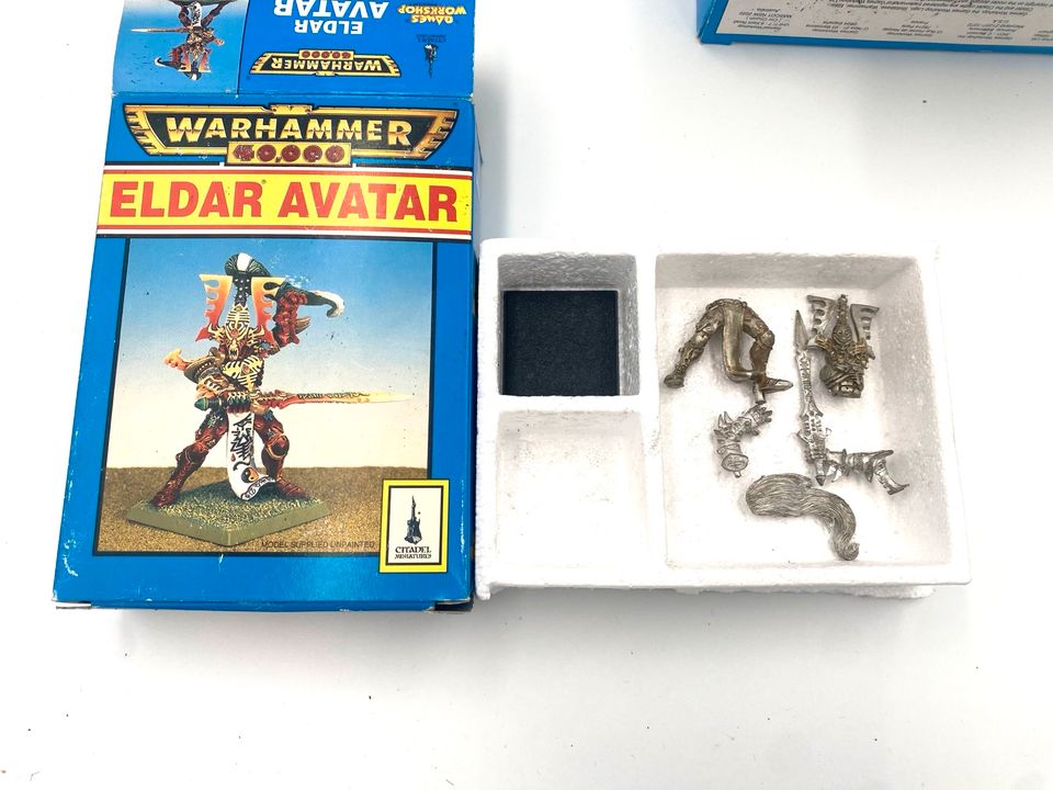 Warhammer 40k Eldar Avatar 90er Metall Oldhammer in Wörth am Rhein