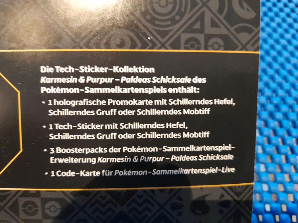 Pokemon 45801 K&P 04.5 Tech Sticker Collection in Hannover