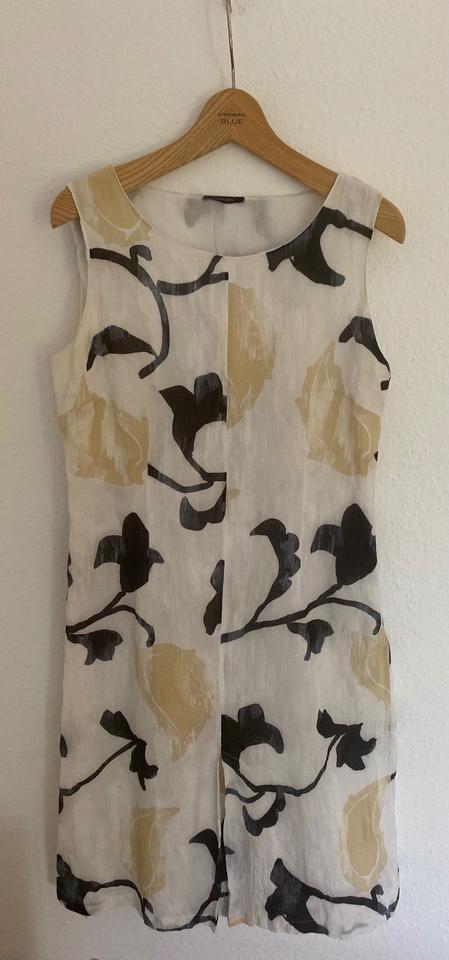 Sommerkleid weiß schwarz von Caractère Gr. 42 eher Gr. 40 in Ratingen