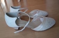 Brautschuhe Rainbow Mickie Ivory Satin Luxury Lace 38 Hessen - Niedenstein Vorschau
