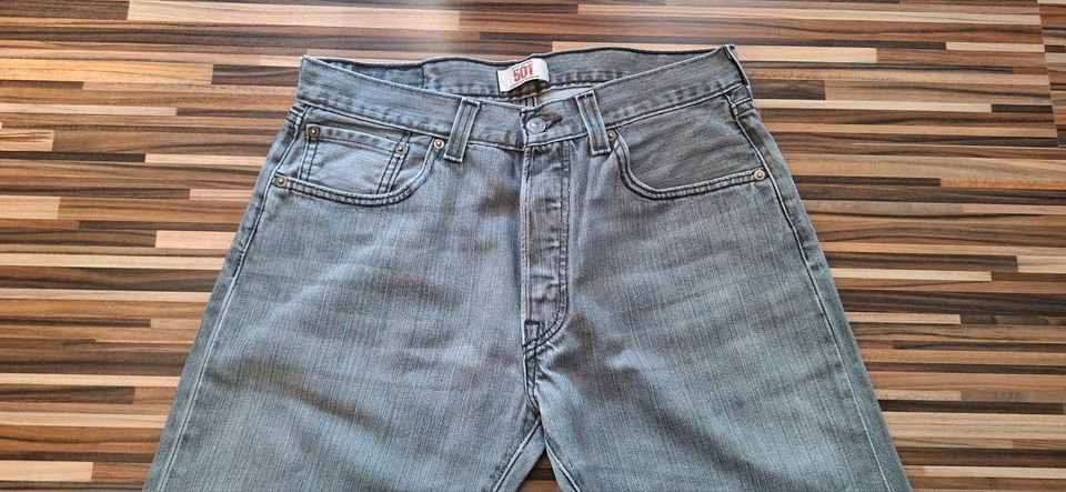 Jeans Original Levis 501 Straight Fit, Größe 33/34 in Mainz
