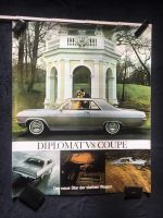 Plakat OPEL V8 Diplomat - A - 5.4 KARMANN Coupe Werbung - DIN A 0 Niedersachsen - Wedemark Vorschau