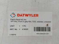 Datwyler Patch Panel KS 24x 418020 für 19" Thüringen - Sömmerda Vorschau