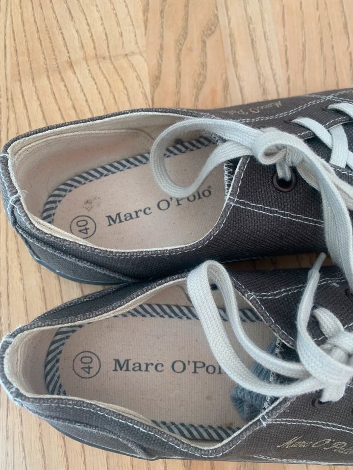 Marc O’Polo Damen Sneakers Leinen Gr.40 in Winnweiler