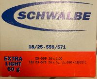 5x Schwalbe Fahrradschlauch, 18/25-559/571 26 Zoll Neu Nordrhein-Westfalen - Remscheid Vorschau