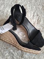 Sandalen Keilabsatz schwarz Gr. 39  | NP: 29,99€ Berlin - Schöneberg Vorschau