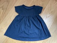 H&M Sommerkleid kurzarm 92 blau Hessen - Wiesbaden Vorschau