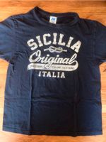 T-Shirt Sicilia Sizilien XS blau München - Berg-am-Laim Vorschau