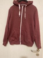 Neuwertige rote Fleece Jacke  Sweatjacke Kapuzenjacke Herren Aachen - Vaalserquartier Vorschau