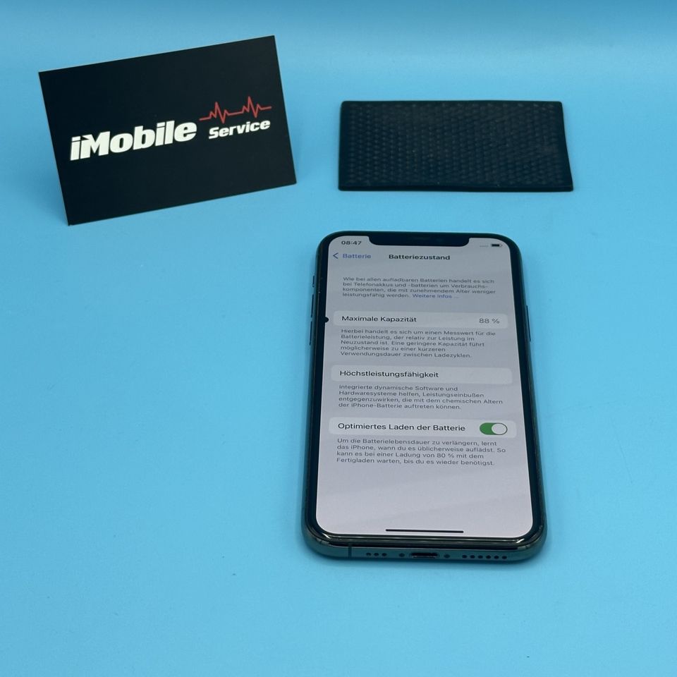 ❌ iPhone 11 Pro 64GB Green Akkukap.: 88% Gebraucht N500 ❌ in Berlin