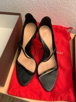 Bally Damen Schuhe Pumps Highheels 39 schwarz Sardara Echtleder Düsseldorf - Pempelfort Vorschau