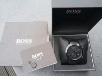 HUGO BOSS Herrenuhr Rafale Chronograph Leder Armband sportlich Nordrhein-Westfalen - Haltern am See Vorschau