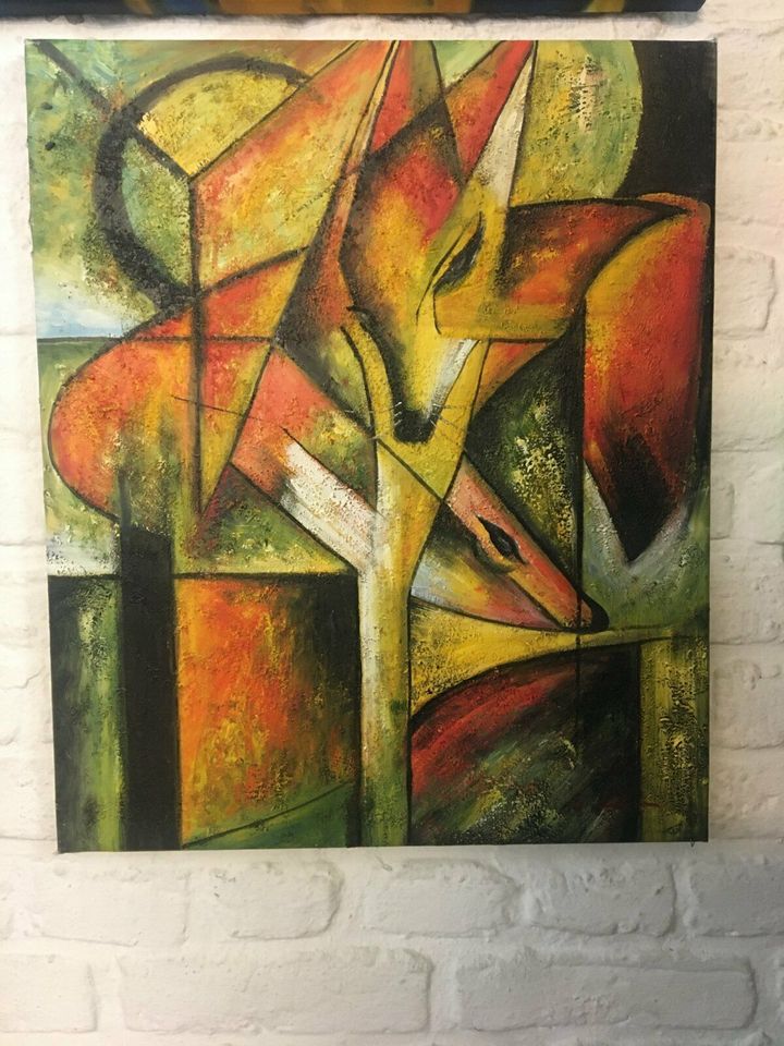 Bild Ölgemälde Kunst ! Ölgemälde auf Leinwand " Franz Marc " in Soest