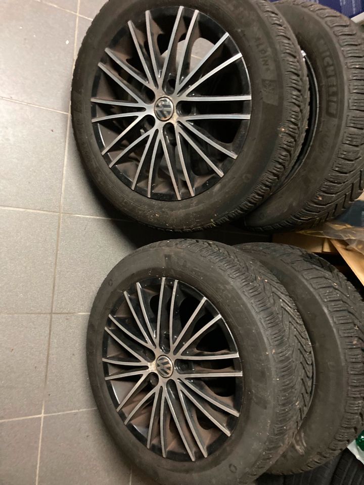 VW Winterräder Alu 205/55 R 16 Michelin Dot 2118 Topp in Kreuztal