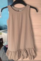 Mädchen Kleid Beige rosa Volant Punkte Dots Stufenkleid H&m Kreis Pinneberg - Barmstedt Vorschau