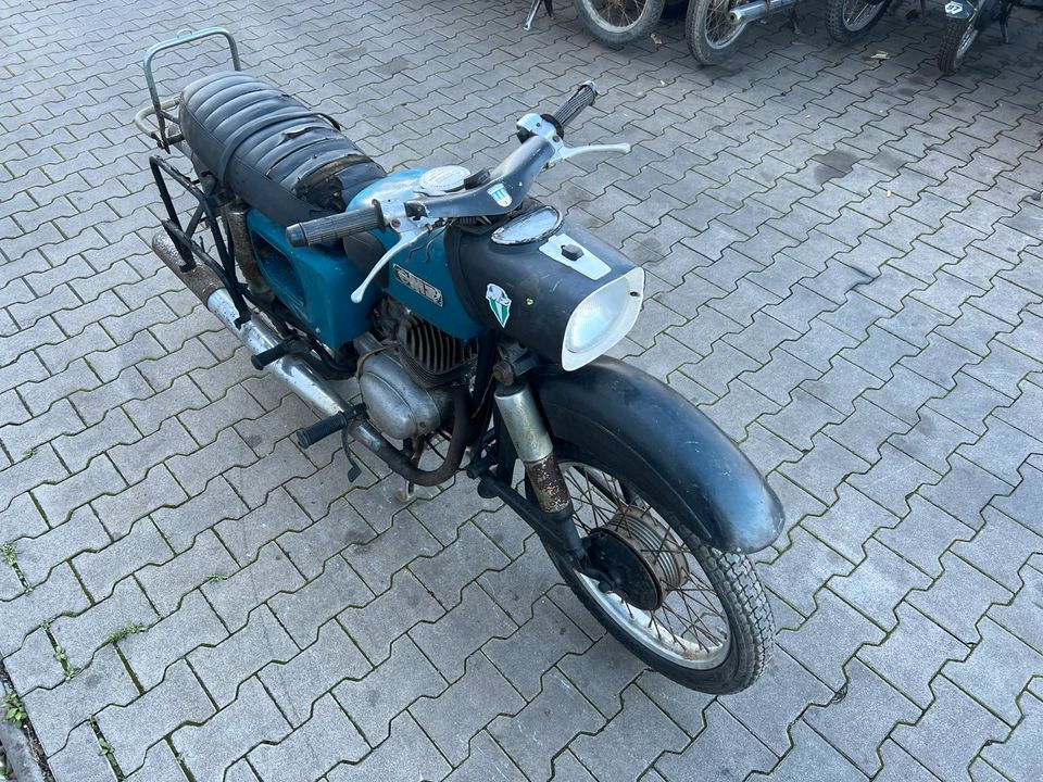 MZ ES150/1 ES 150 1972 Motorrad DDR ETZ 251 250 M80 in Osterweddingen