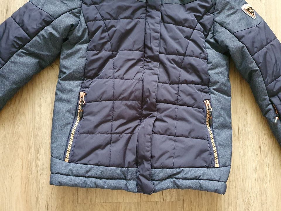 Killtec_warme Winterjacke/Ski-Jacke_dunkelblau_Gr.140_TOP in Wolfsburg