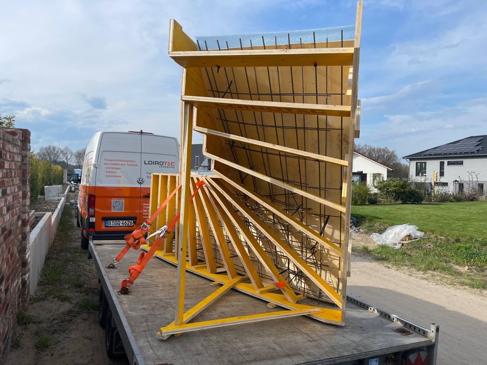 Sanierschalung für Betontreppen in Bienenbüttel