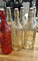 6 Flaschen Glas 1 Liter IKEA Dekoration Wandsbek - Hamburg Farmsen-Berne Vorschau
