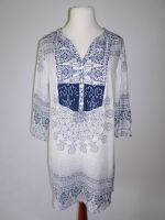 H&M Tunika Kleid mit Muster 100 % Modal Blau Gr. 42 Nordrhein-Westfalen - Neuss Vorschau