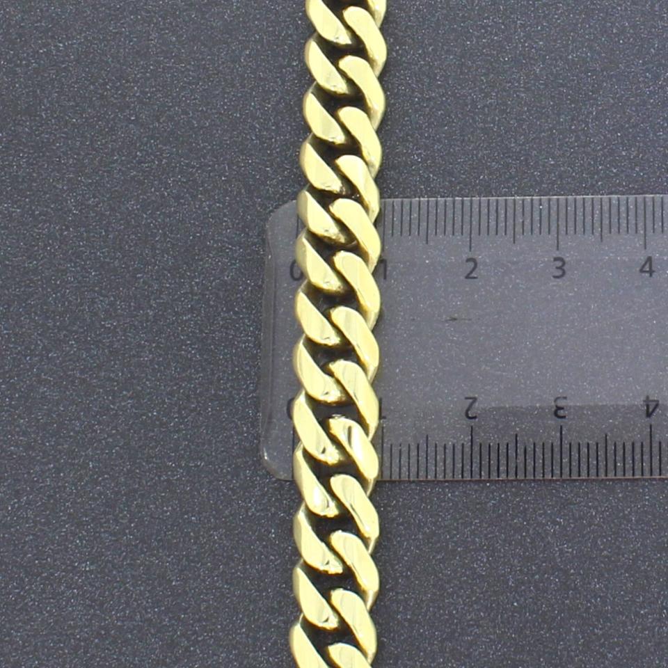 Wert 6.599,- Panzerarmband Gelbgold 14 Karat 19 cm xxyy-d 35262 in Düsseldorf