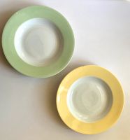 Suppenteller Salatteller pastell grün gelb weiß 60er Sue Phil Altona - Hamburg Ottensen Vorschau