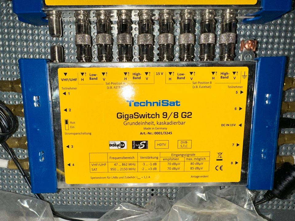 TechniSat GigaSwitch 9/8 G2 Multischalter in Prüm