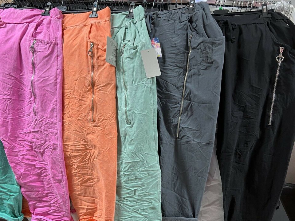 Damen Hose Übergröße Joggpants Italy l xl 3xl 4xl 5xl curvy in Mainz