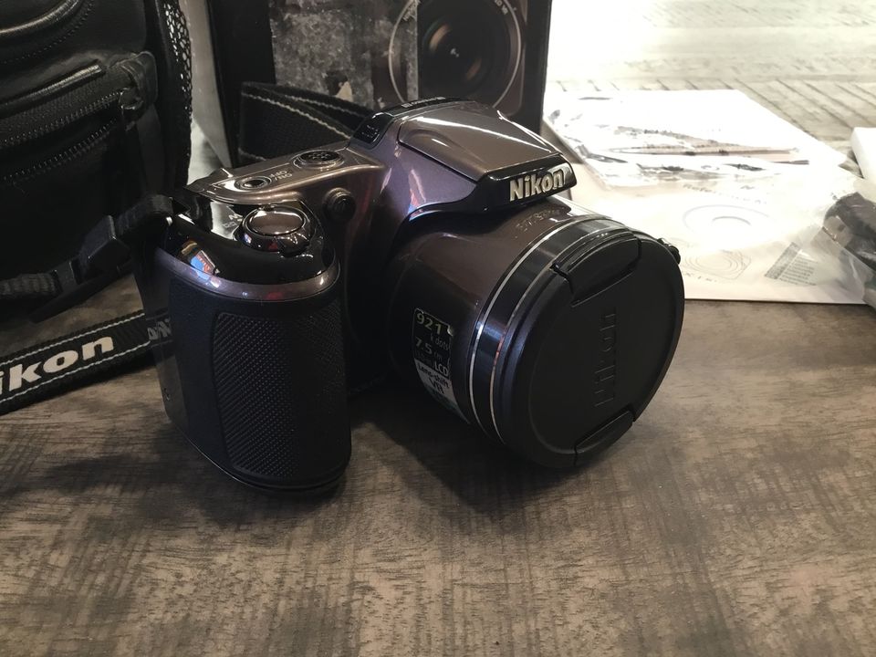 Nikon Coolpix L810 schwarz mit allem Zubehör + OVP in Ingolstadt