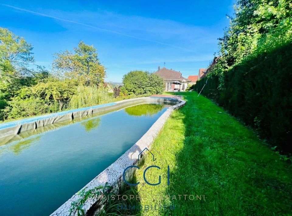 *** Haus in Frankreich!!! - Alsting- Einfamilienhaus mit großem Garten und Naturpool in ruhiger Wohnlage von Alsting *** in Blieskastel