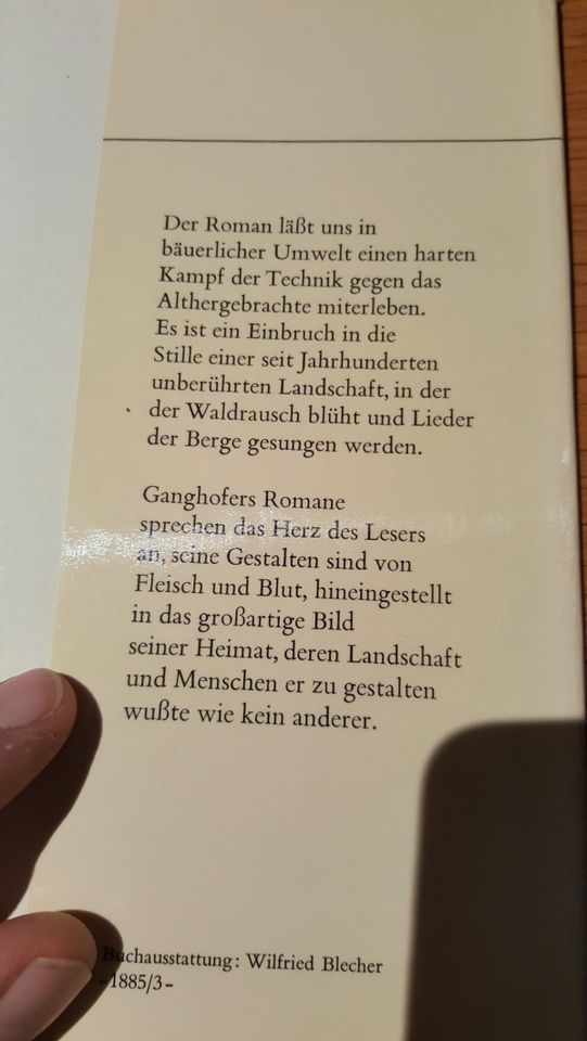 Ludwig Ganghofer - Waldrausch (Gebundene Ausgabe, 1920) in Hausen ob Verena