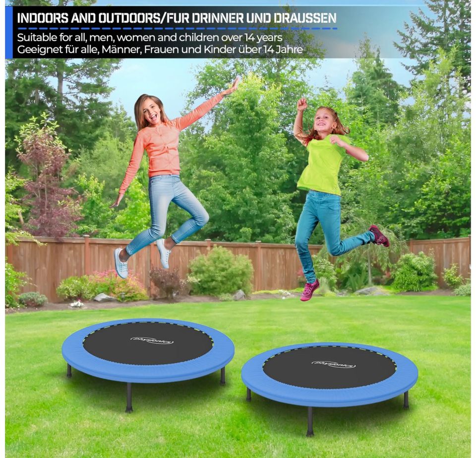 Fitness Trampolin Kinder Trampolin Klappbar 96 cm in Niederzier