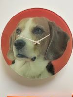 Beagle Glasuhr, Wanduhr Kreis Pinneberg - Quickborn Vorschau