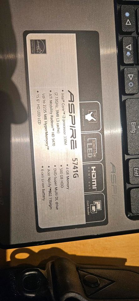 Laptop Acer Aspire 5741G in Dornstetten